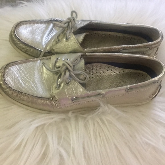 Gold Sperry Top-Sider - Picture 2 of 4